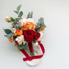 Hand bouquet bouquet bride wedding photography simulation fake flowers props