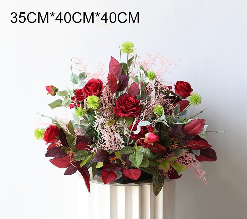 Wedding Welcome Forest Series Roman Pillar Guide Flower Ball