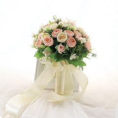 High-class feeling hand bouquet bridal wedding simulation flowers