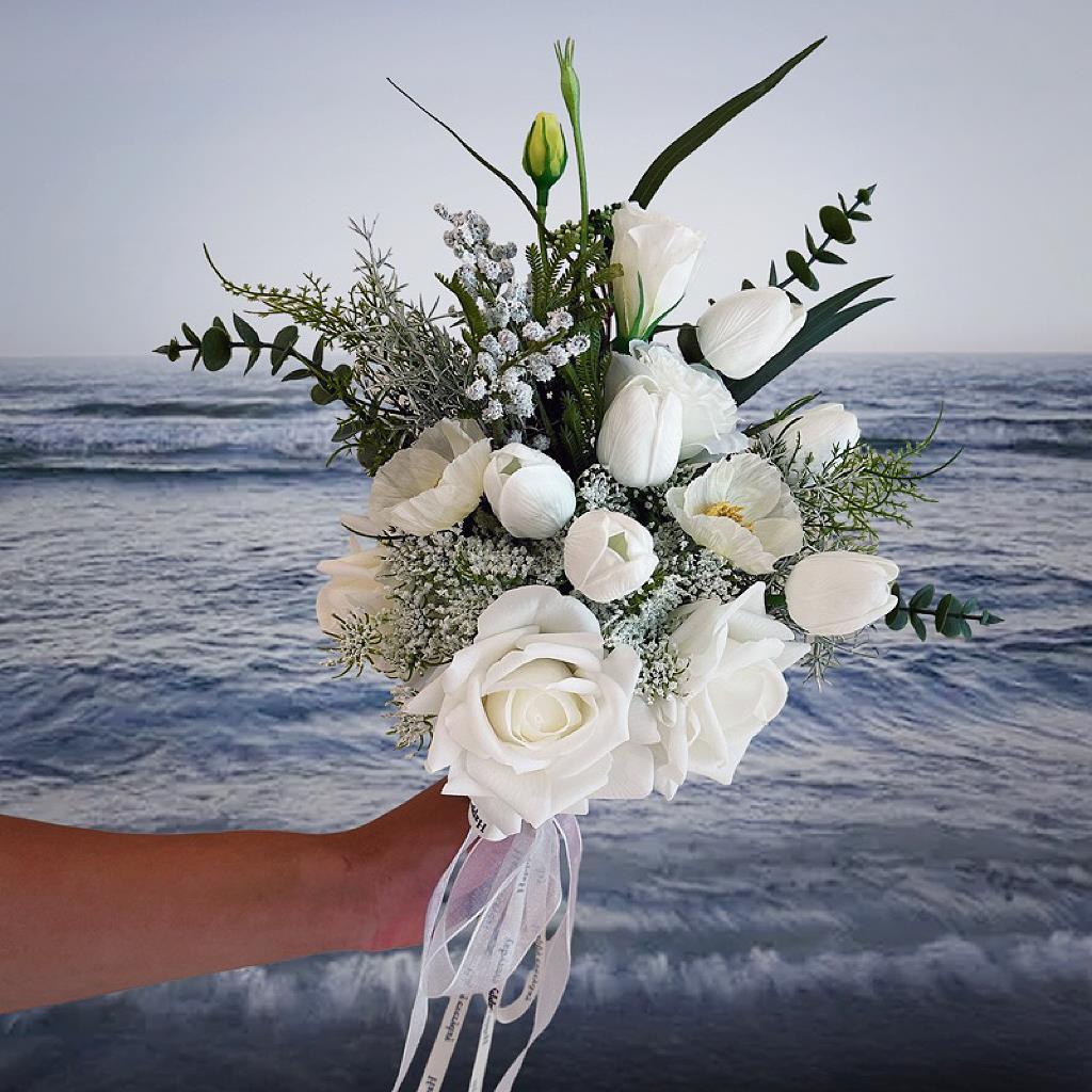 Bridal hand bouquet premium wedding simulation handmade proposal bouquet