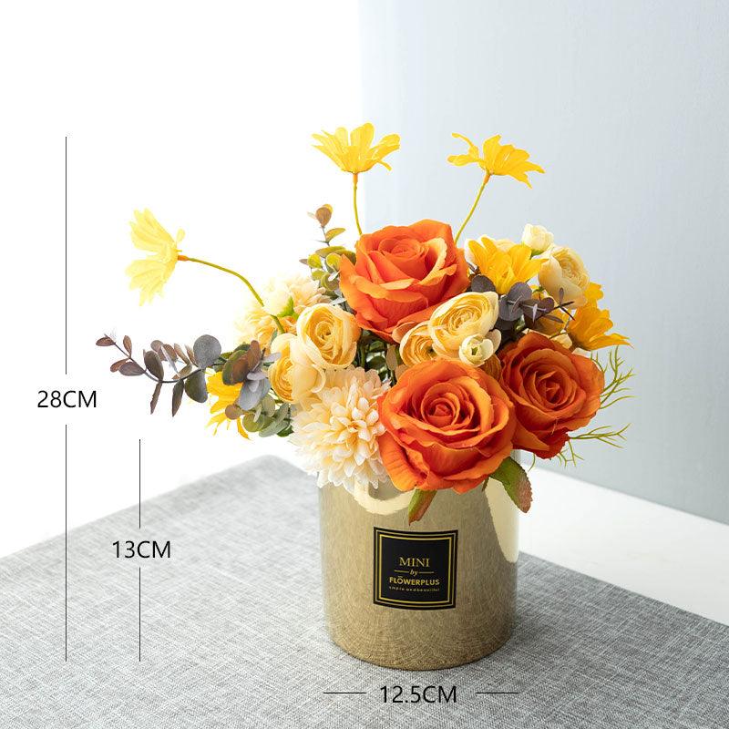 High-end decorative artificial flower ornaments for table flowers