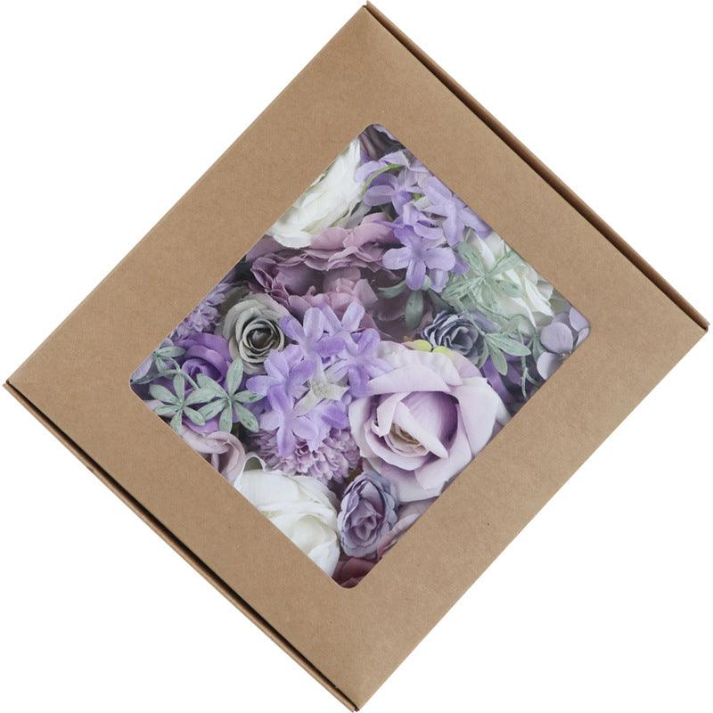 Western Wedding Boxed Flowers Diy Bridal Bouquet Simulation Flowers Gift Flower Boxes