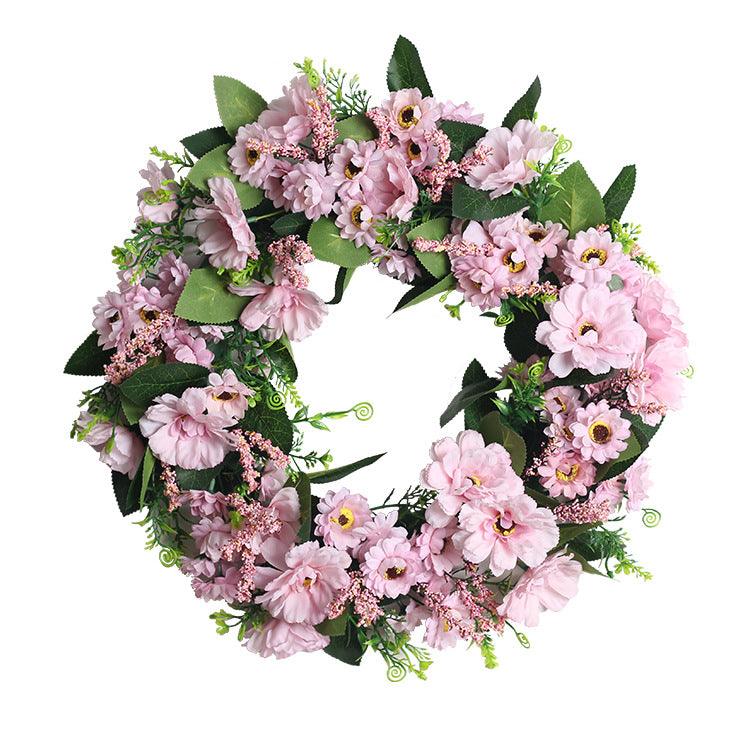 Simulation home decoration lintel flower wall hanging wedding welcome decorations