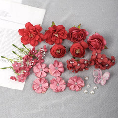 Artificial flower DIY material package handmade garland corsage decoration