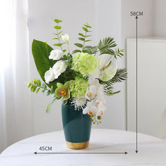 Simulation flowers fake flowers living room furnishings high-grade table arrangement floral art ornaments