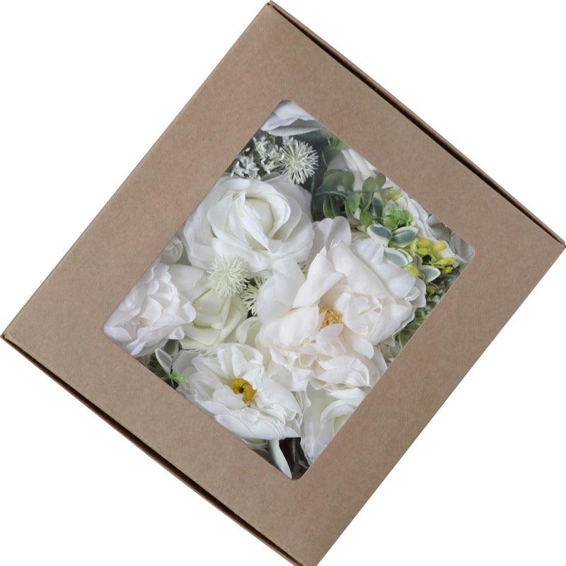 New Simulation Box Flower Valentine's Day Birthday Gift Box Spring Home DIY Bouquet