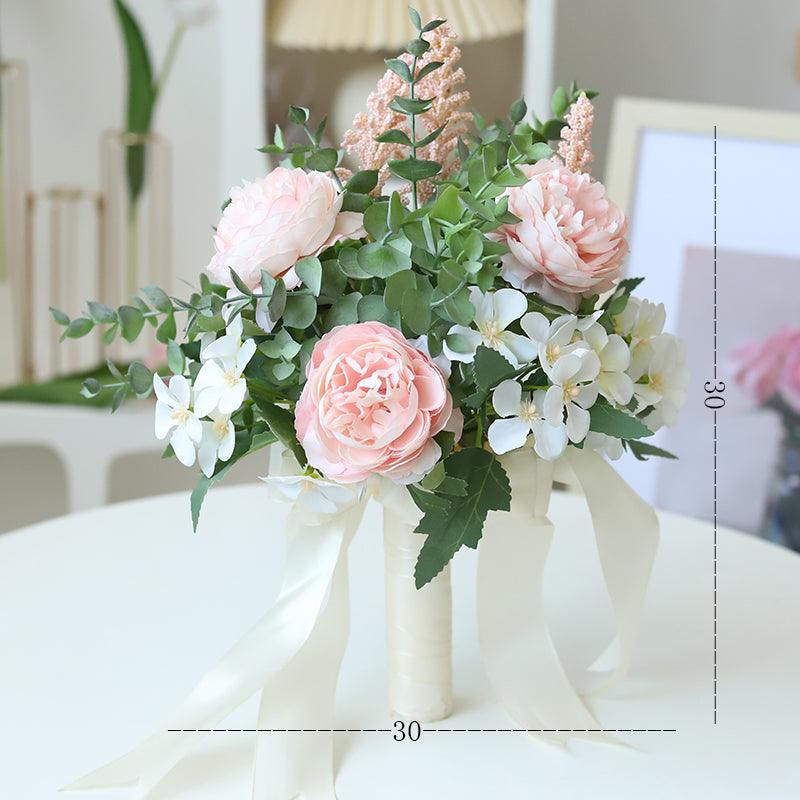 Fake Flowers Haute Couture Wedding Bridesmaid Bouquets Decorative Flowers