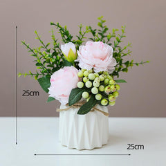 Simulation Flower Arrangement High-end Living Room Desktop Table Flower Arrangement Flower