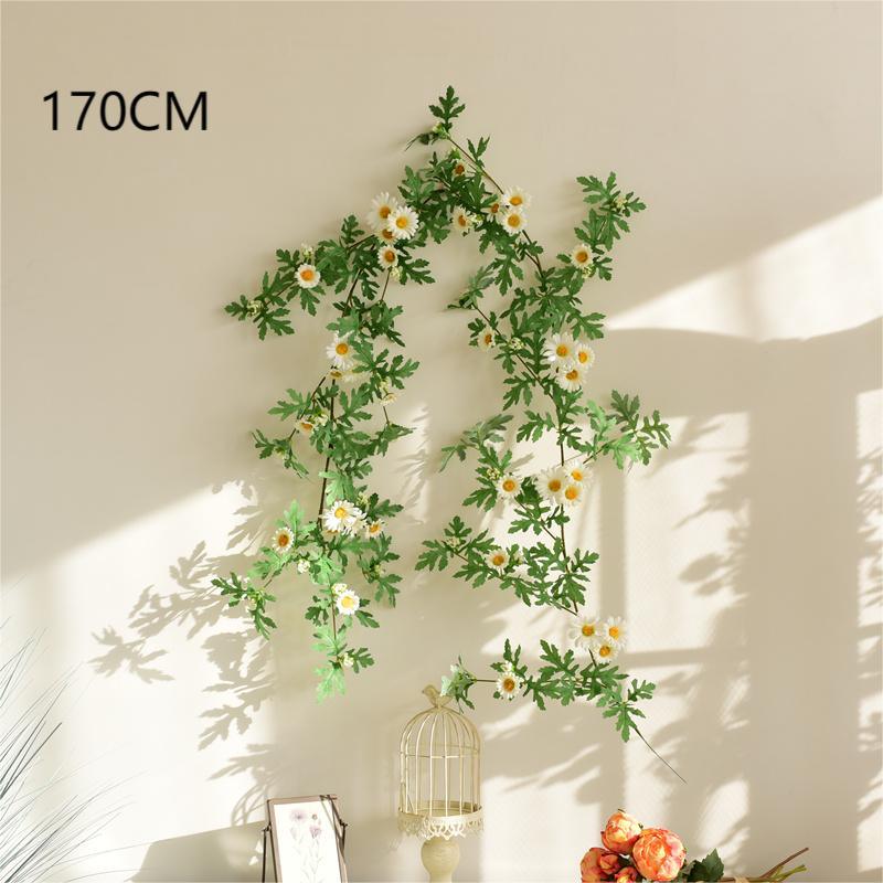 Simulated Daisy Flower Vine Entangled Decoration Store