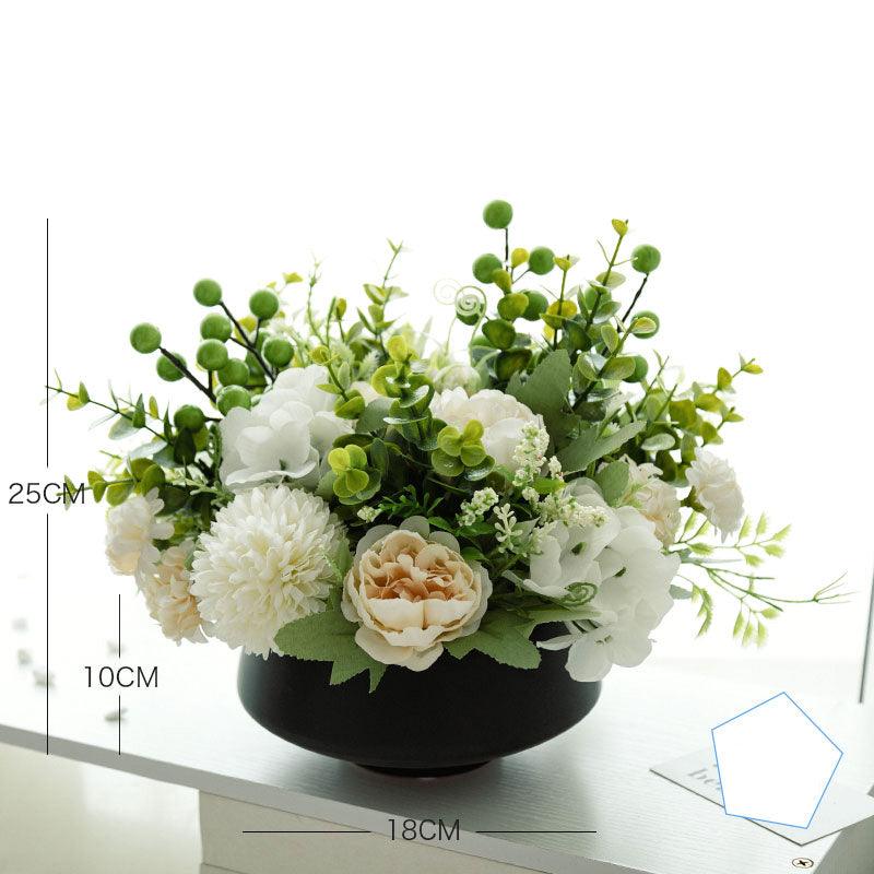 Modern summer small fresh simulation flowers fake flowers bouquet indoor