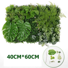 Simulated Green Plant Background Wall Shopping Mall Wedding Decoration