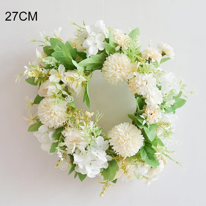 Little Fresh Wedding Simulation Flower Ring Decoration