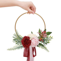 New decorative lintel garland/wedding bridesmaid handheld garland