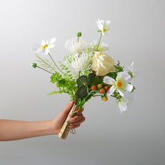 Fake flower bouquet hand bouquet simulation flowers