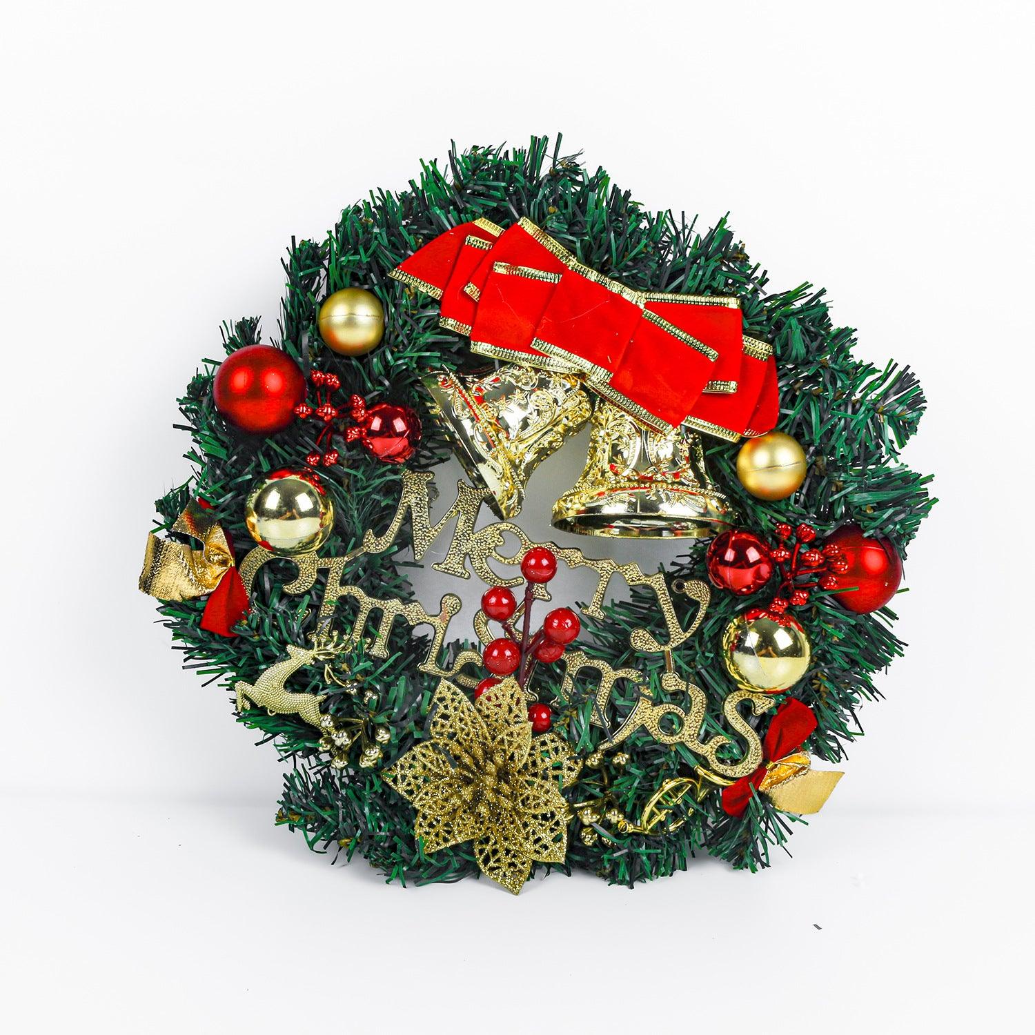 Christmas Wreath Decorations Flowers Christmas Door Hanging Decorations