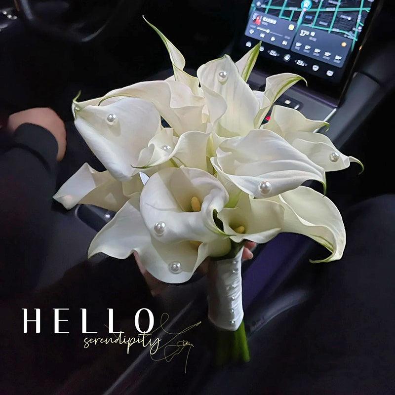 Bridal hand bouquet premium wedding simulation handmade proposal bouquet