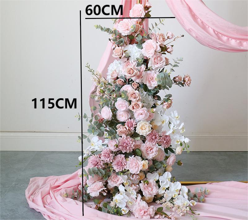 Pink Rose Wall Hanging Wedding Background Floral Arch