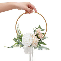 New decorative lintel garland/wedding bridesmaid handheld garland