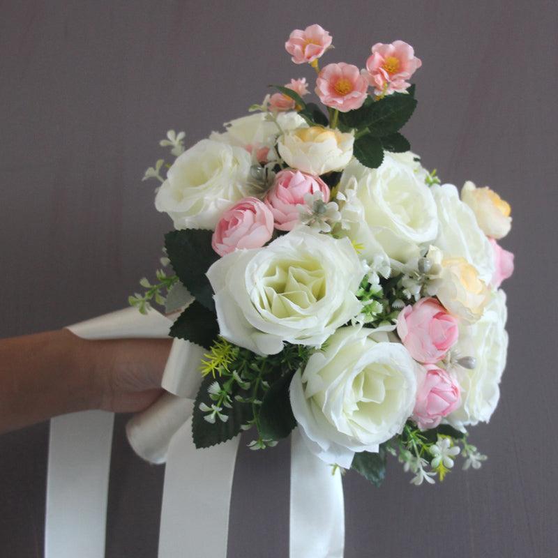 Wedding photo hand bouquet senior photo props wedding collocation simulation everlasting bouquet