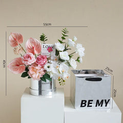 Cuddle Bucket fake flowers simulation bouquet floral arrangement gift box high-grade