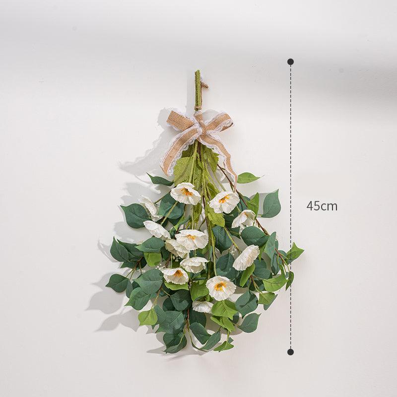 Simple simulation decorative pendant door lintel flower interior decoration