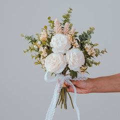 Hand bouquet bionic bouquet wedding bridal bouquet