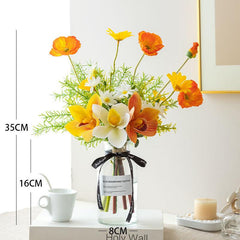 Modern simple artificial flower living room dining table decoration ornaments