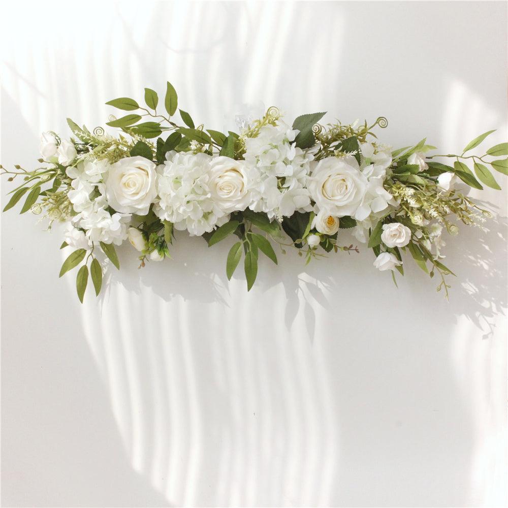 Simulated flower door decoration wedding welcome sign decorative flowers