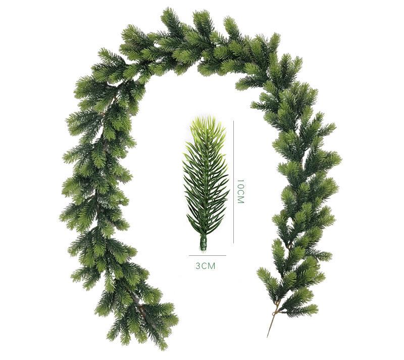 Christmas Simulation Rattan Pine Needle 3 colours available Decoration Indoor Decoration Balloon Arch