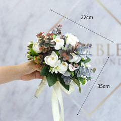 Bridal hand bouquet bouquet wedding decoration arrangement flowers