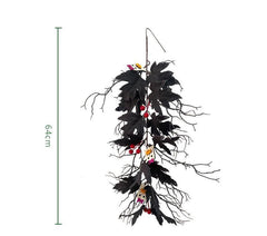 Halloween holiday simulation dead branches wall hanging decoration