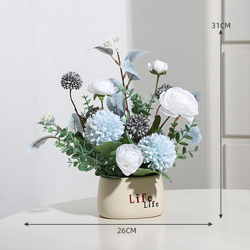 Simulation Floral ArrangementDried Flower BouquetHome Table Flower Arrangement Flower