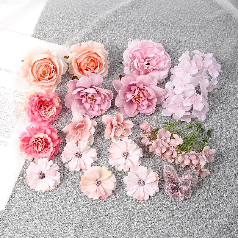 Artificial flower DIY material package handmade garland corsage decoration