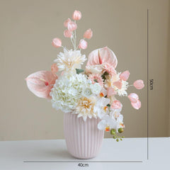 Simulation flower bouquet arrangement living room table decoration flower set floral arrangement