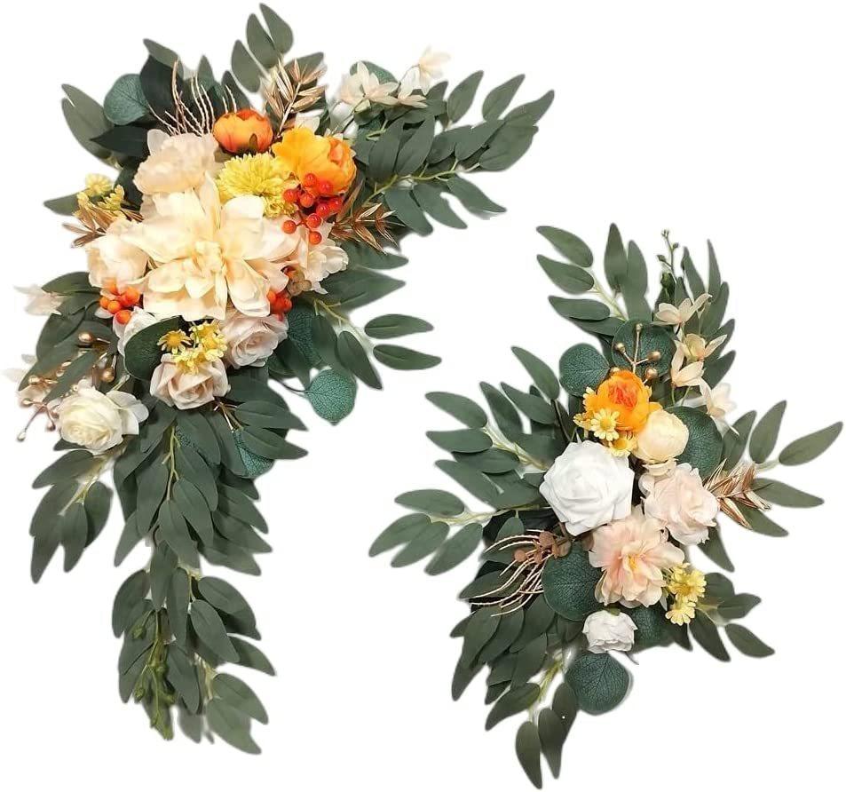 New welcome sign decorative flower wedding decoration garland