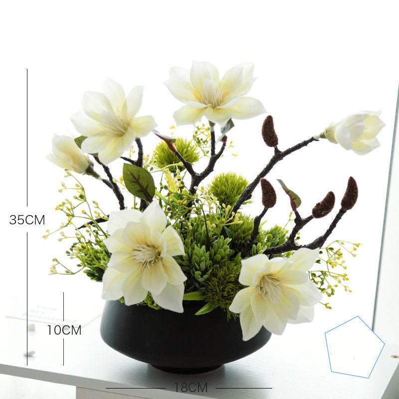 Modern summer small fresh simulation flowers fake flowers bouquet indoor