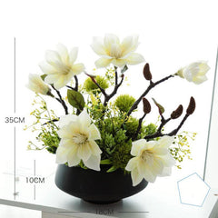 Modern summer small fresh simulation flowers fake flowers bouquet indoor