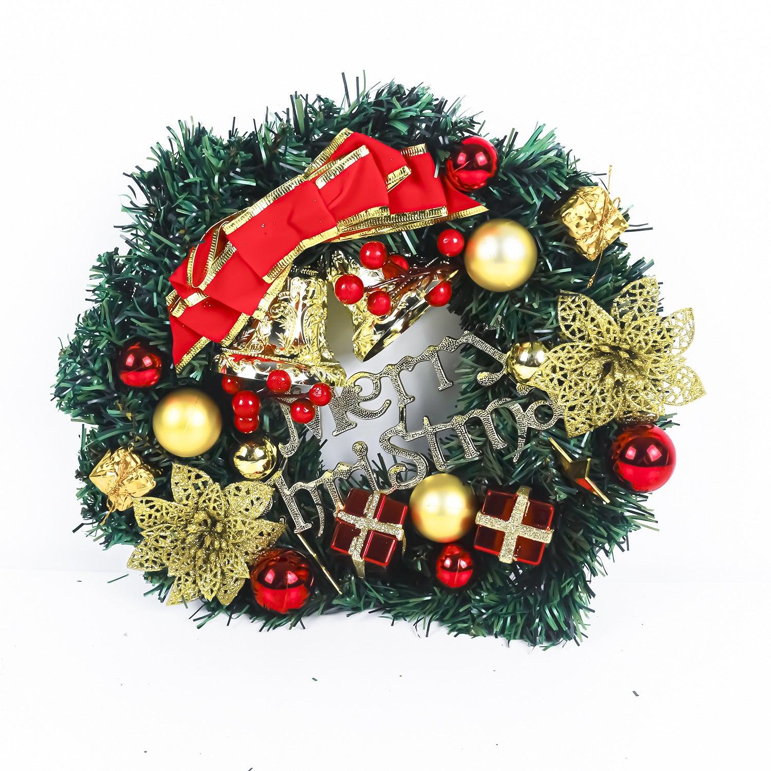 Christmas Wreath Decorations Flowers Christmas Door Hanging Decorations