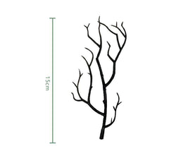 Simulated animal and plant accessories Halloween scene layout