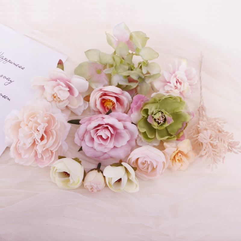 DIY handmade wreath corsage material kit