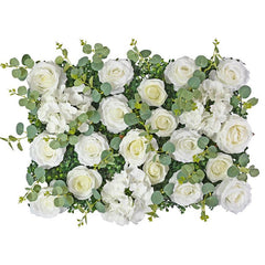 Simulated Eucalyptus Rose 3D Background Flower Wall Wedding Decoration