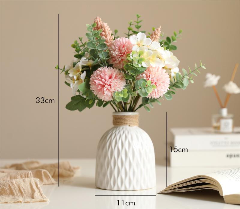 Ball chrysanthemum artificial flower living room table decoration