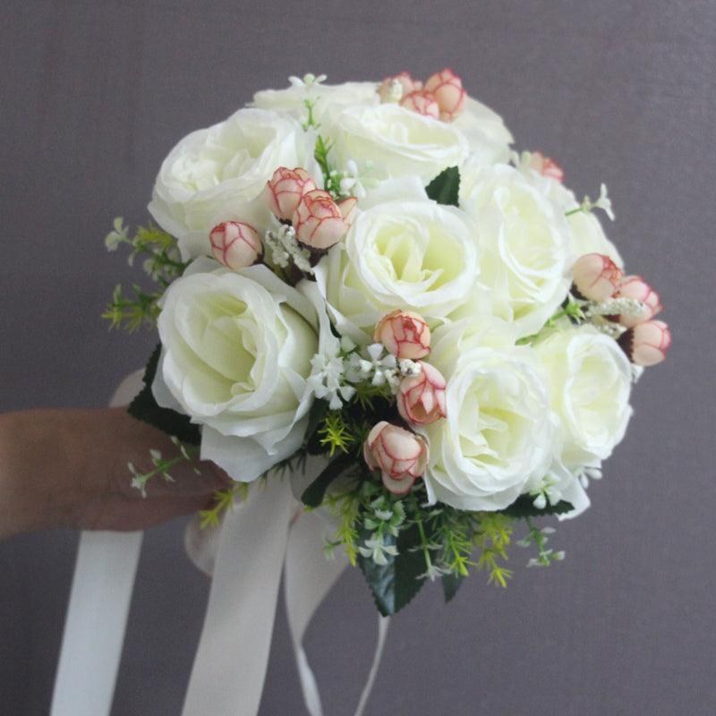 Wedding photo hand bouquet senior photo props wedding collocation simulation everlasting bouquet