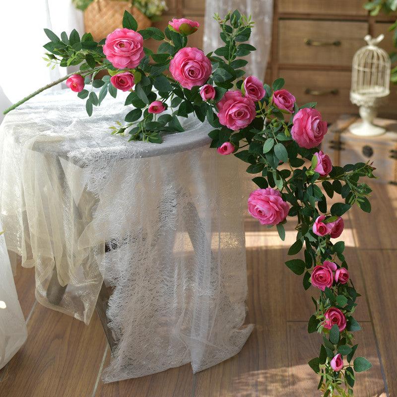 Simulated Peony Flower Vine Hotel Decoration