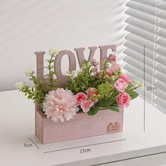 Indoor Home Arrangement Living Room Desk Decoration Fake Flowers Creative