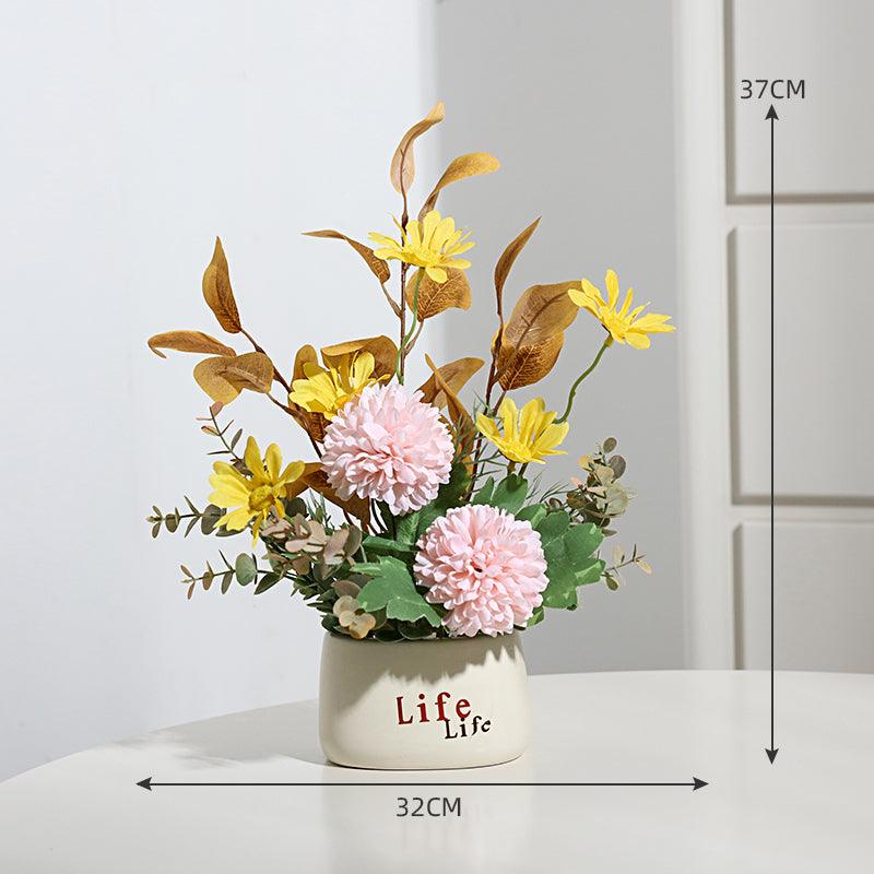 Simulation Floral ArrangementDried Flower BouquetHome Table Flower Arrangement Flower