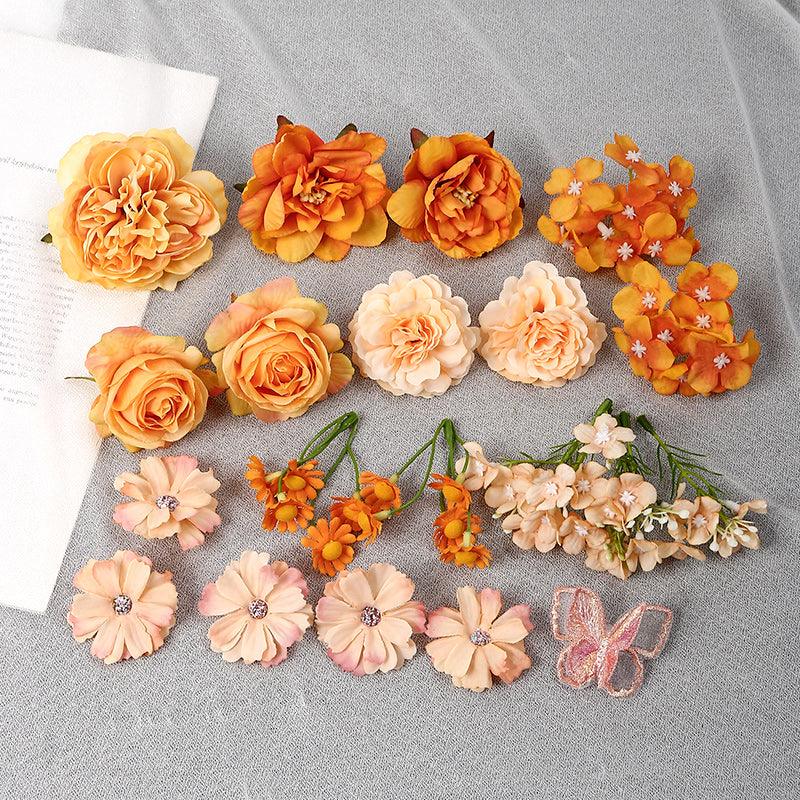 Artificial flower DIY material package handmade garland corsage decoration