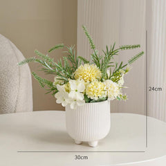 Entryway Coffee Table Tabletop Floral Arrangement