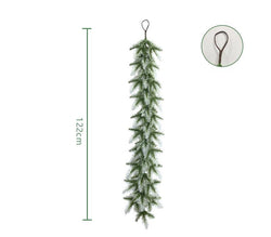 Simulation Pine Needles Christmas Indoor Wall Decoration Greenery Decoration Artificial PE Pine Needles Rattan