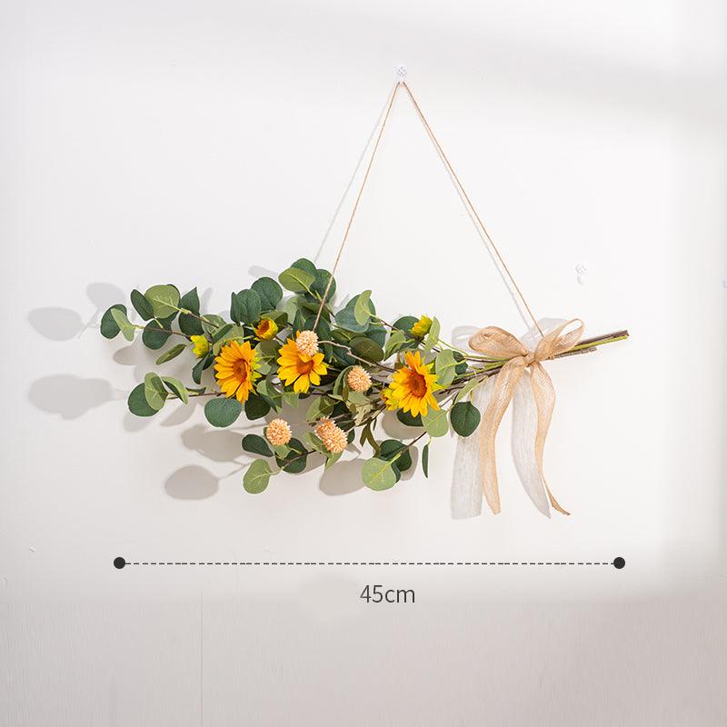 Simple simulation decorative pendant door lintel flower interior decoration